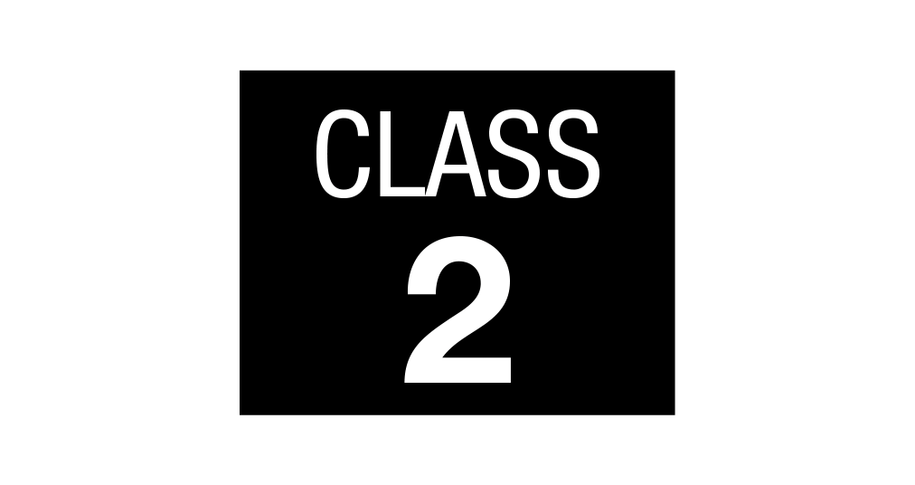 Class 2 rating icon