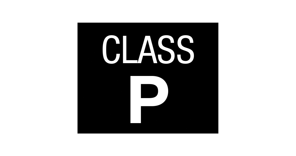 Class P rating icon