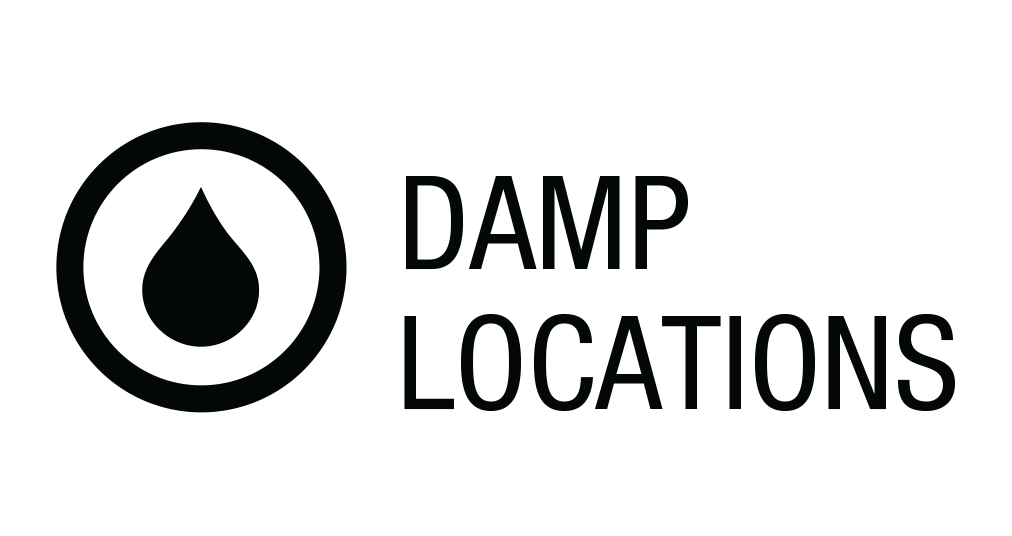 Damp Locations rating icon