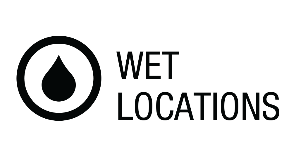 Wet Locations rating icon